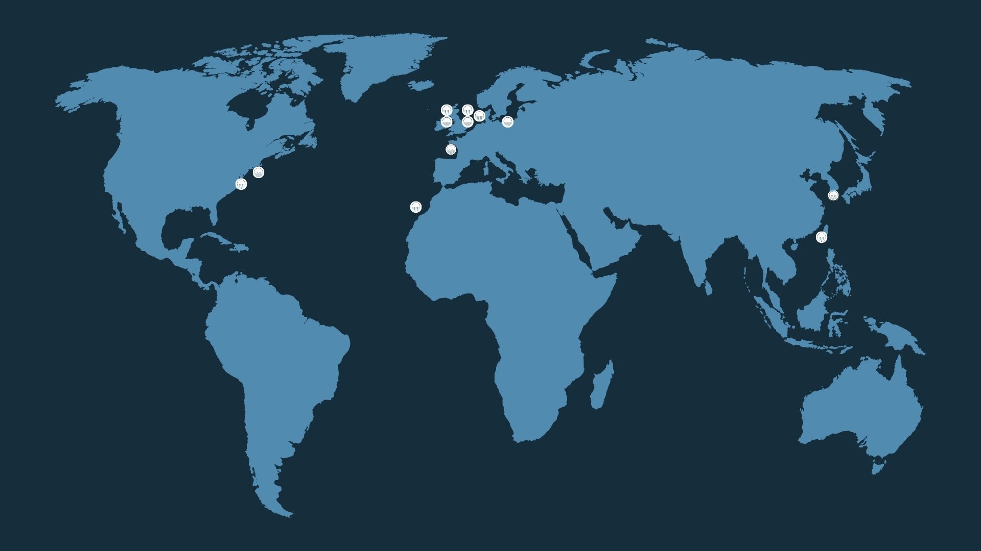 LOCATIONS OF SOME PROJECTS WE HAVE SUPPORTED.