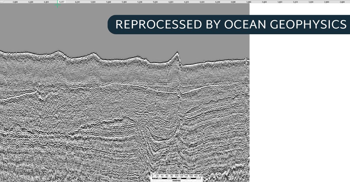 reprocessed seismic data